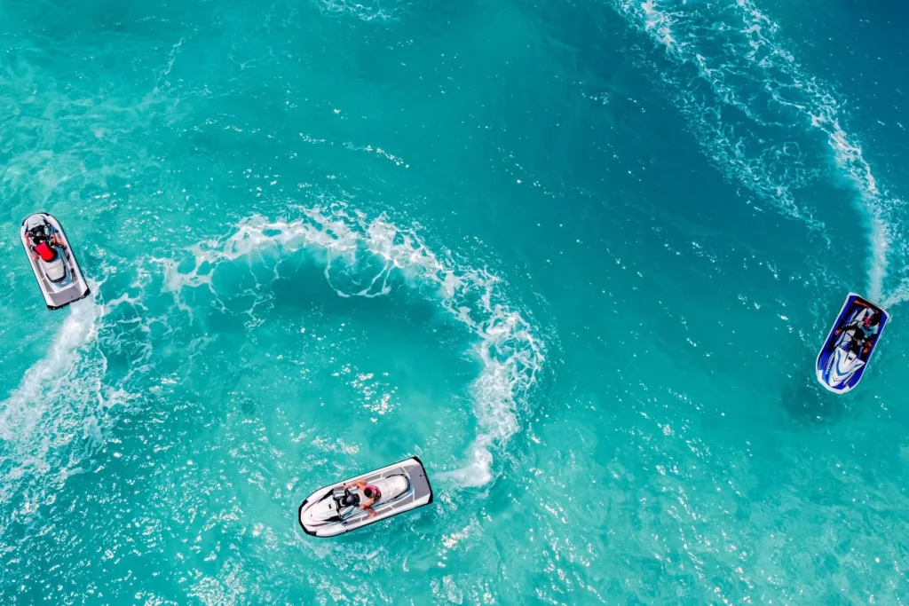 Boats in Rum Point